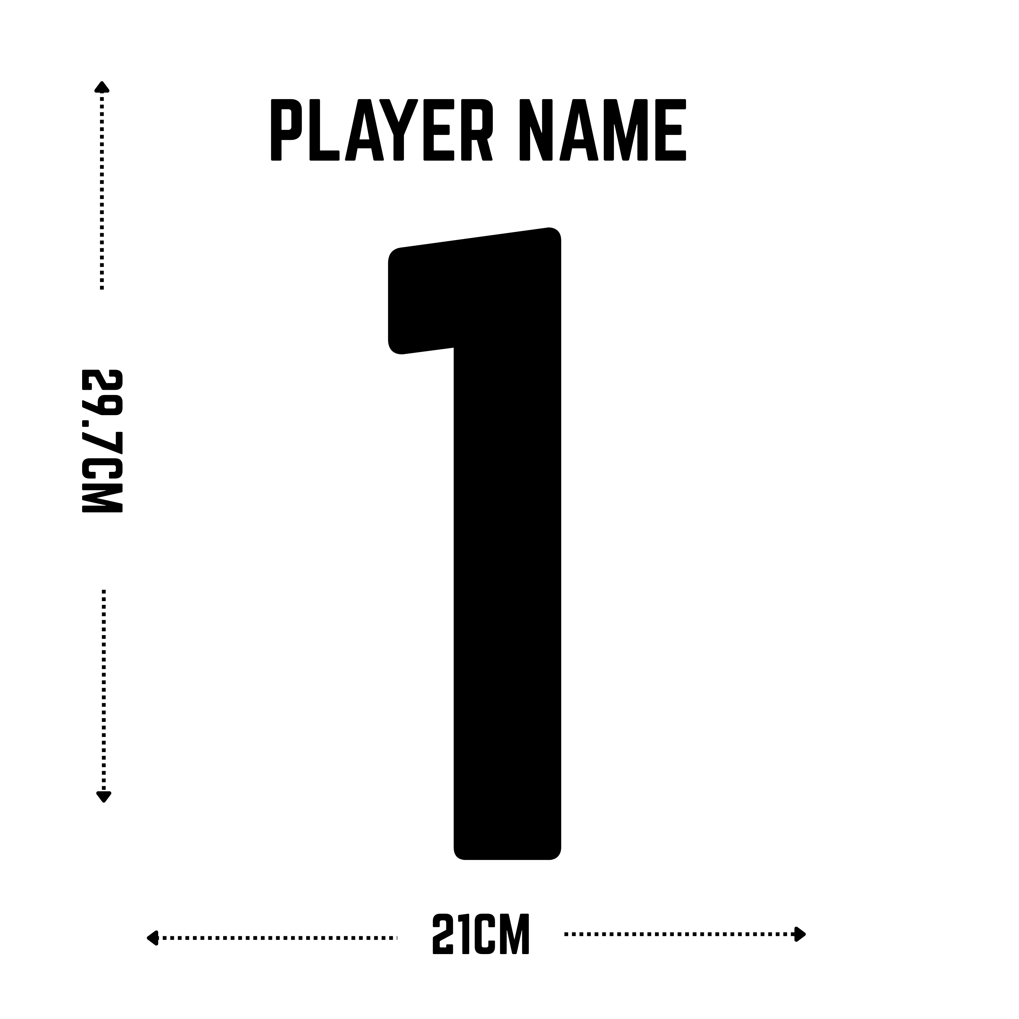 DIY Soccer jersey project (Ready-to-Press Heat Transfer Vinyl Custom Player Name & Number)