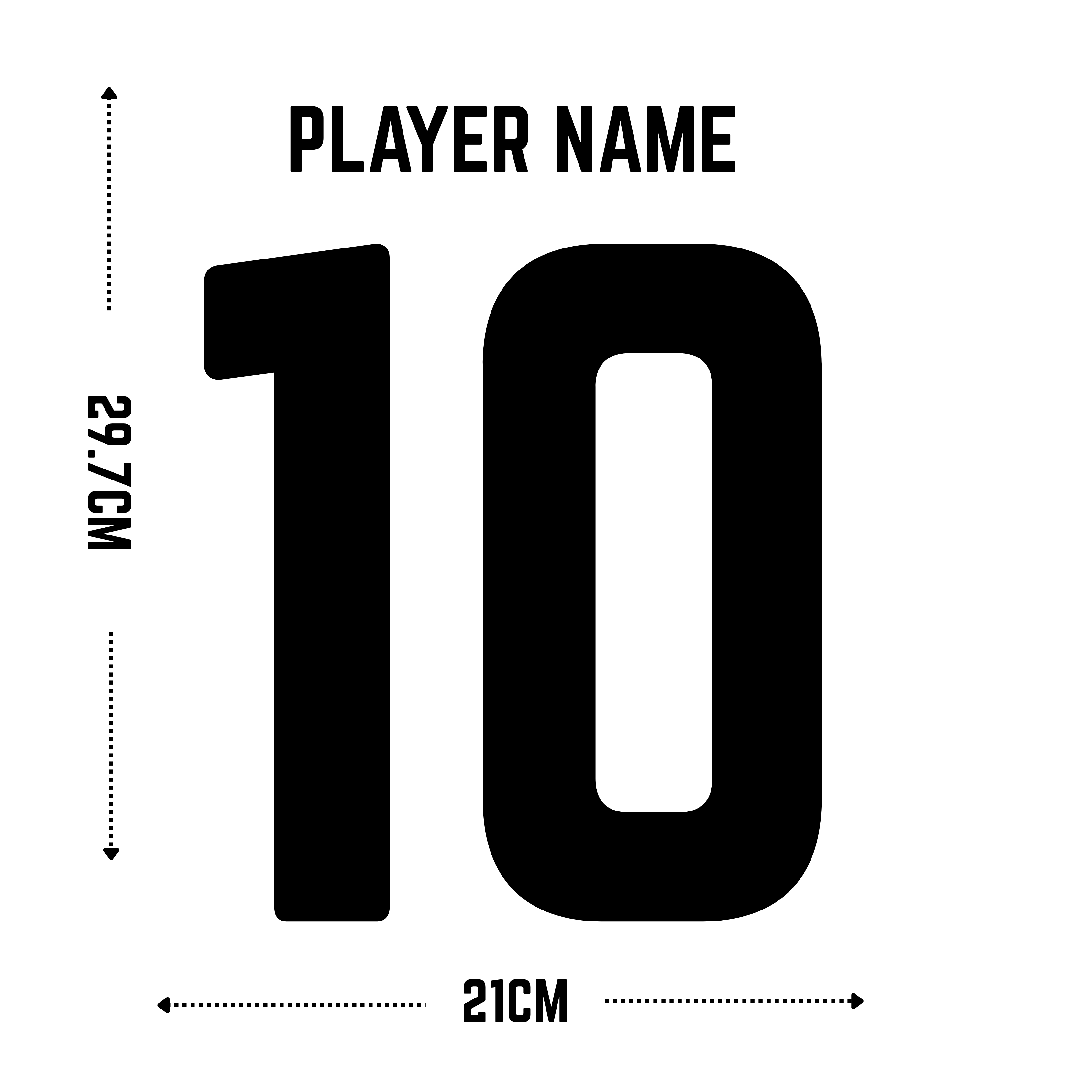 DIY Soccer jersey project (Ready-to-Press Heat Transfer Vinyl Custom Player Name & Number)