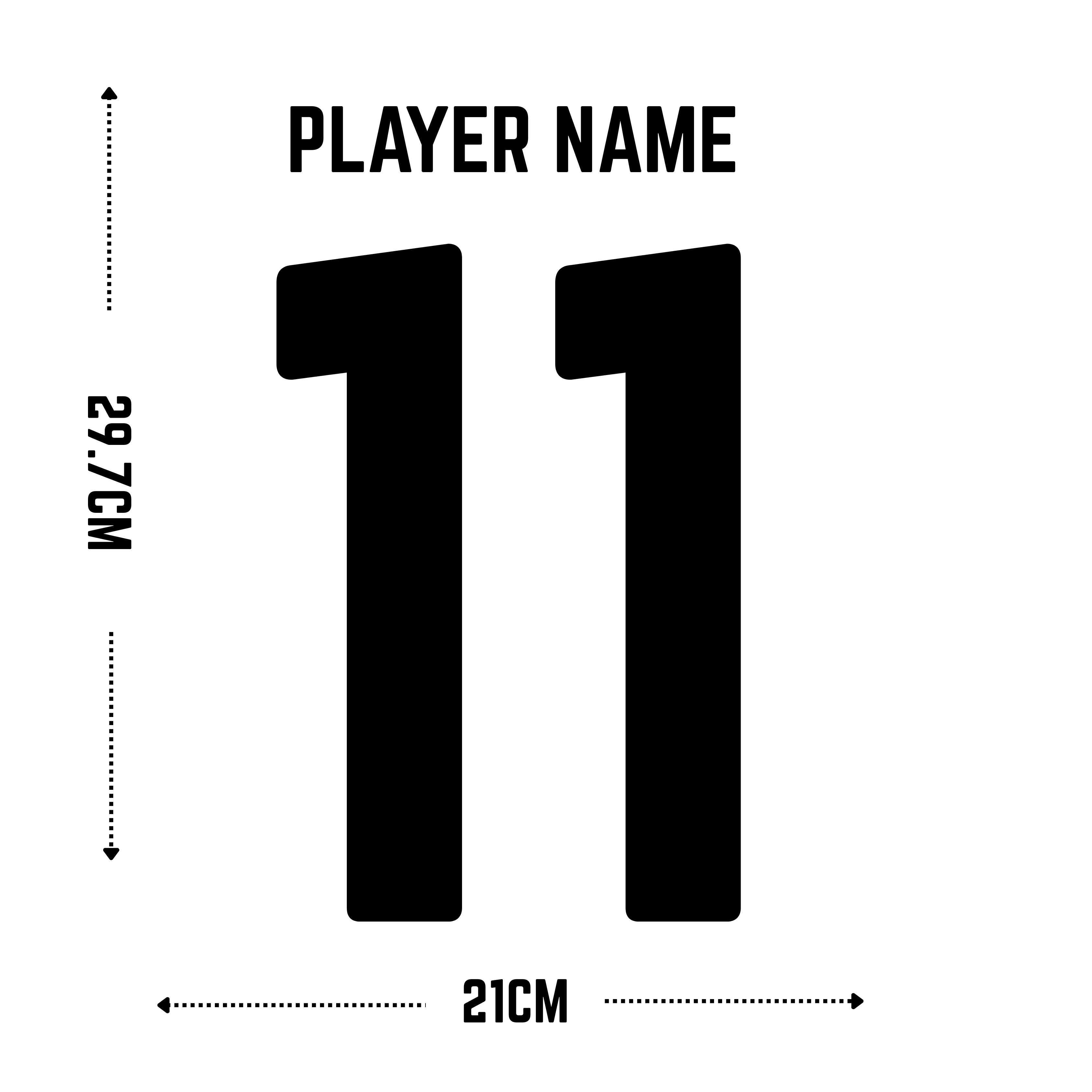 DIY Soccer jersey project (Ready-to-Press Heat Transfer Vinyl Custom Player Name & Number)