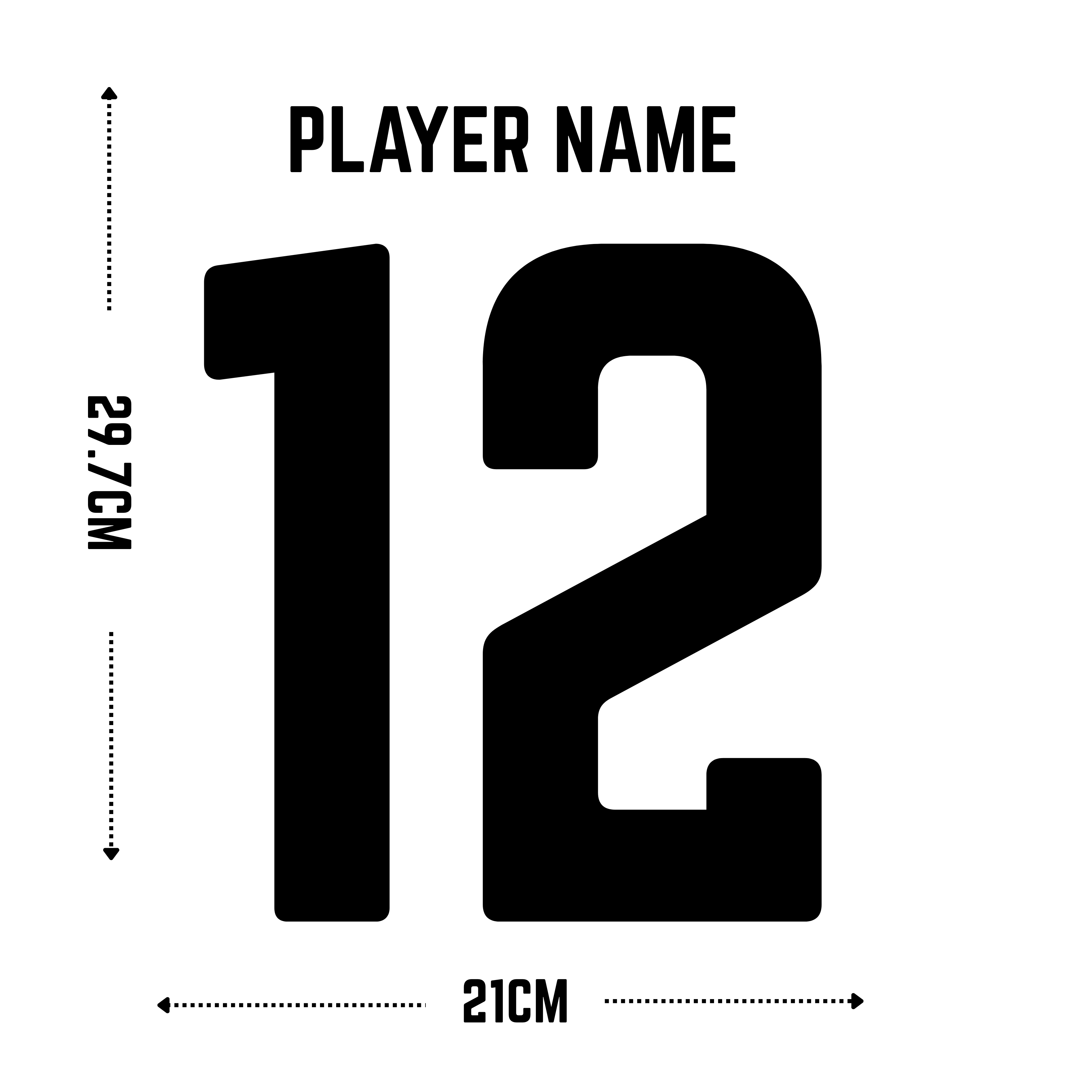DIY Soccer jersey project (Ready-to-Press Heat Transfer Vinyl Custom Player Name & Number)