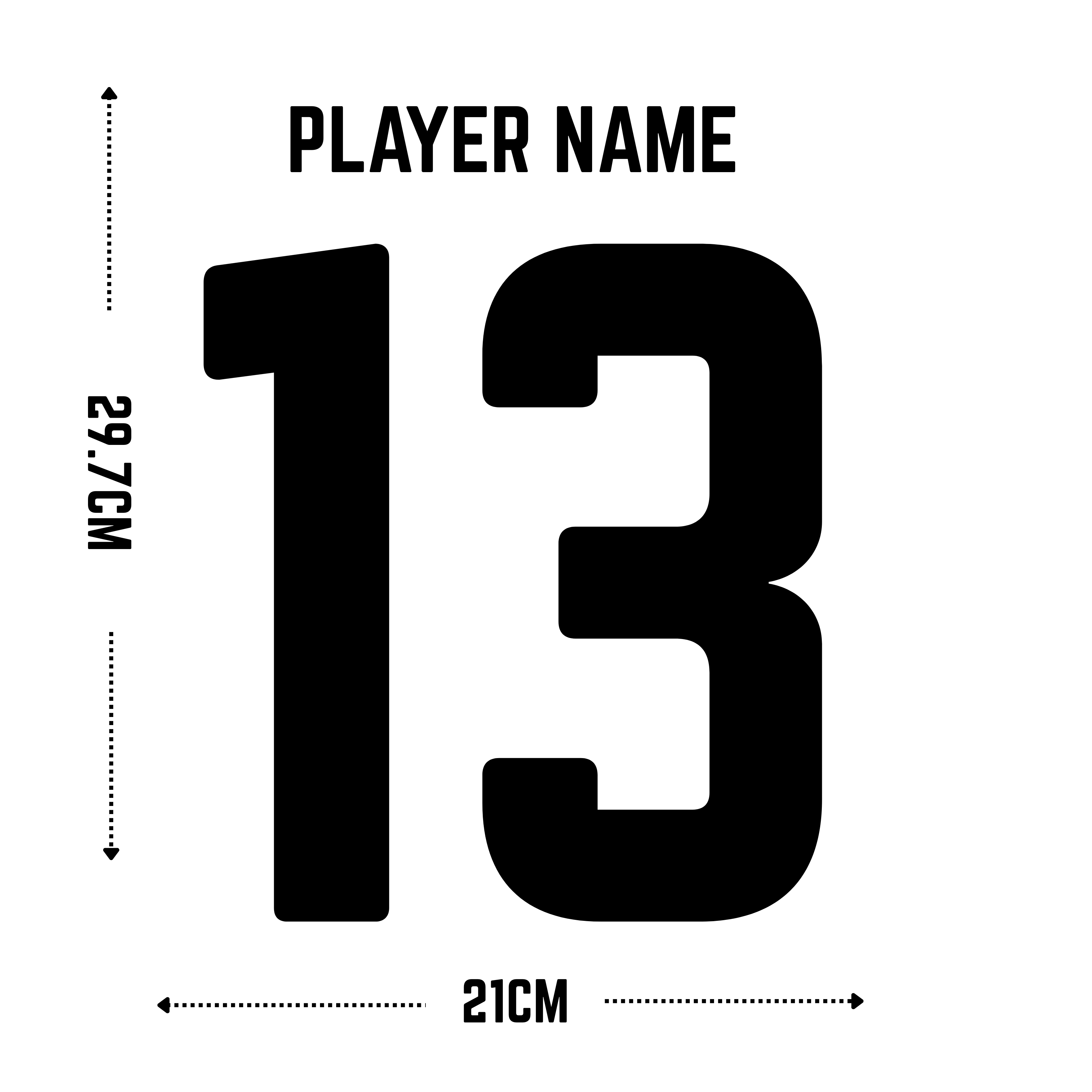 DIY Soccer jersey project (Ready-to-Press Heat Transfer Vinyl Custom Player Name & Number)