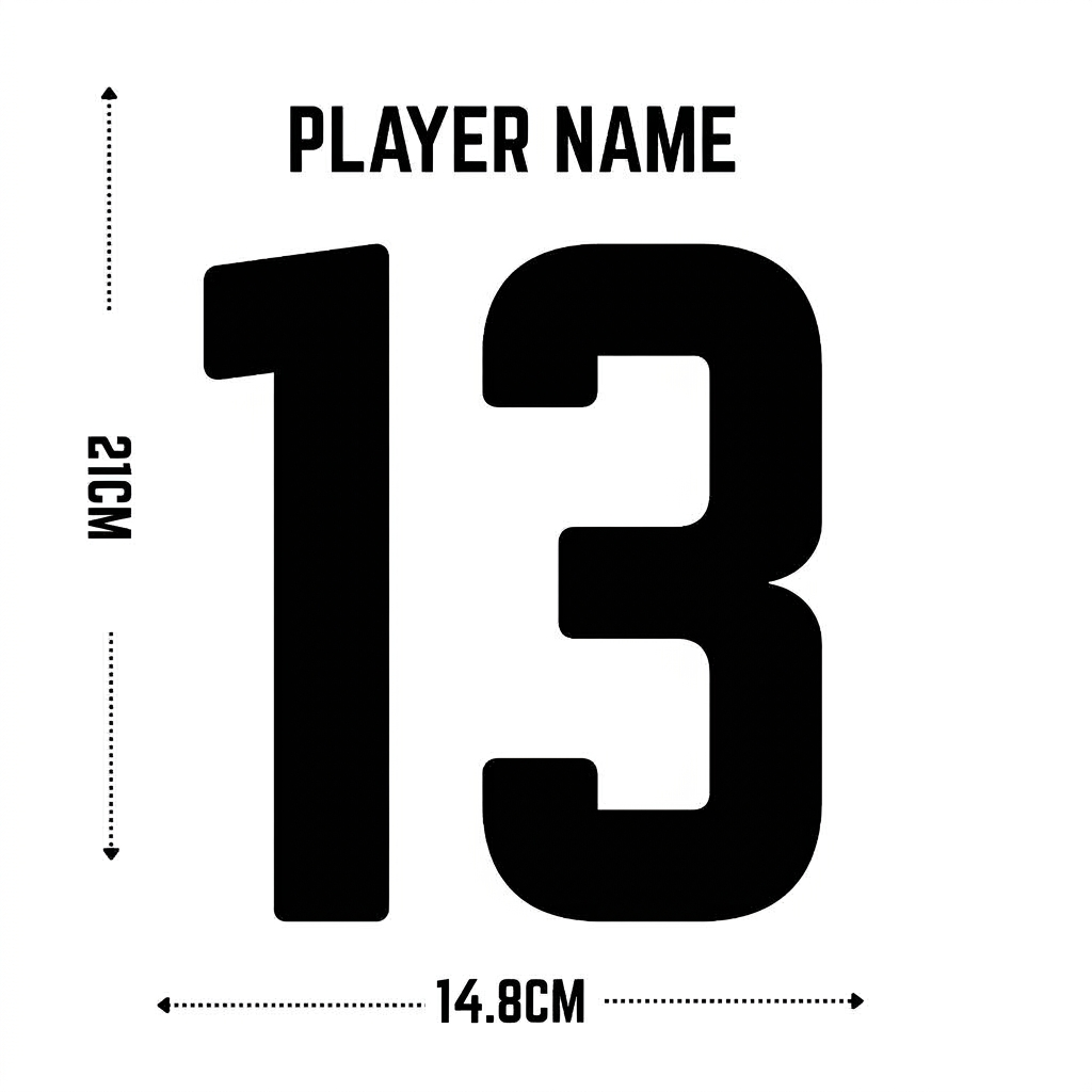 Junior DIY Soccer jersey project (Ready-to-Press Heat Transfer Vinyl Custom Player Name & Number)