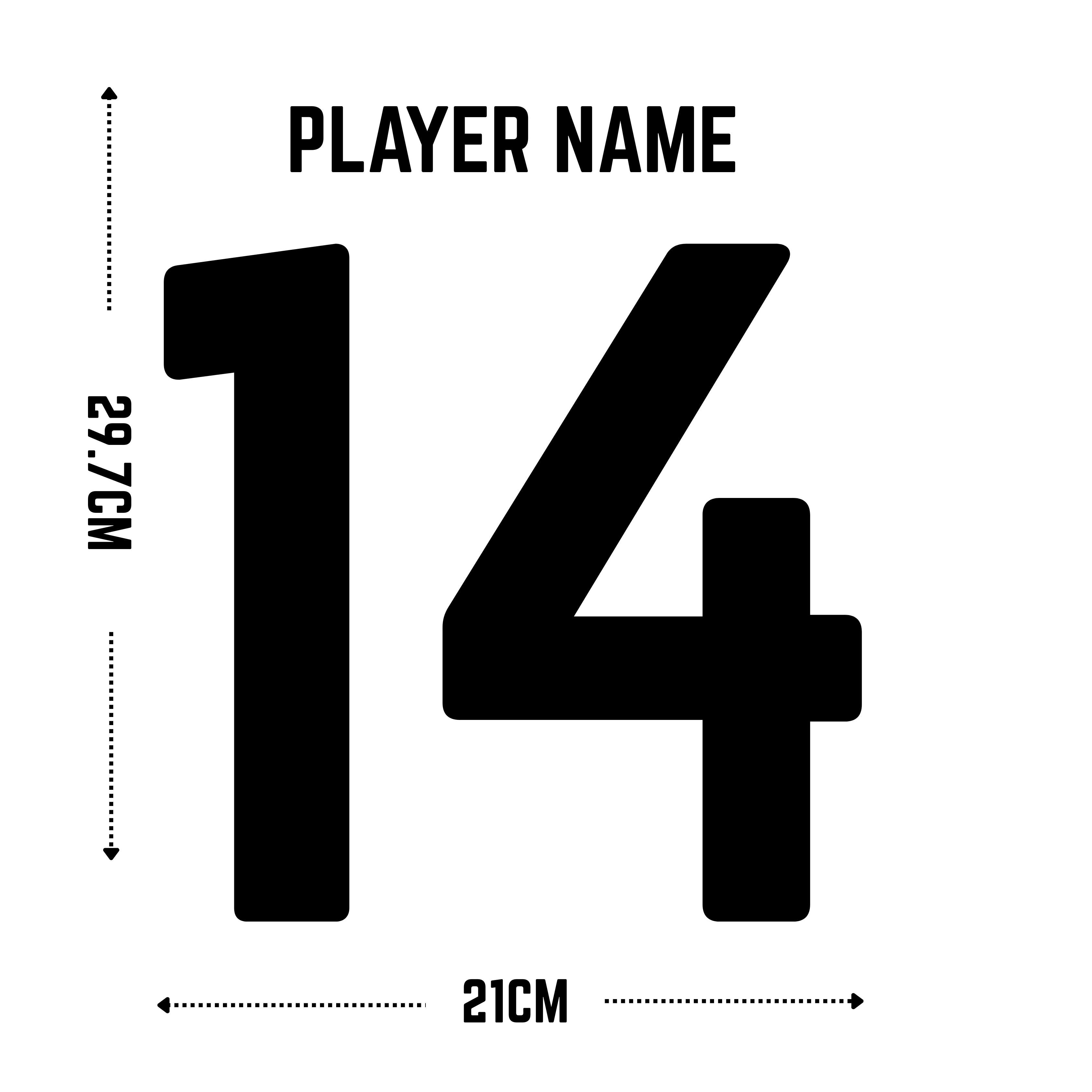 DIY Soccer jersey project (Ready-to-Press Heat Transfer Vinyl Custom Player Name & Number)