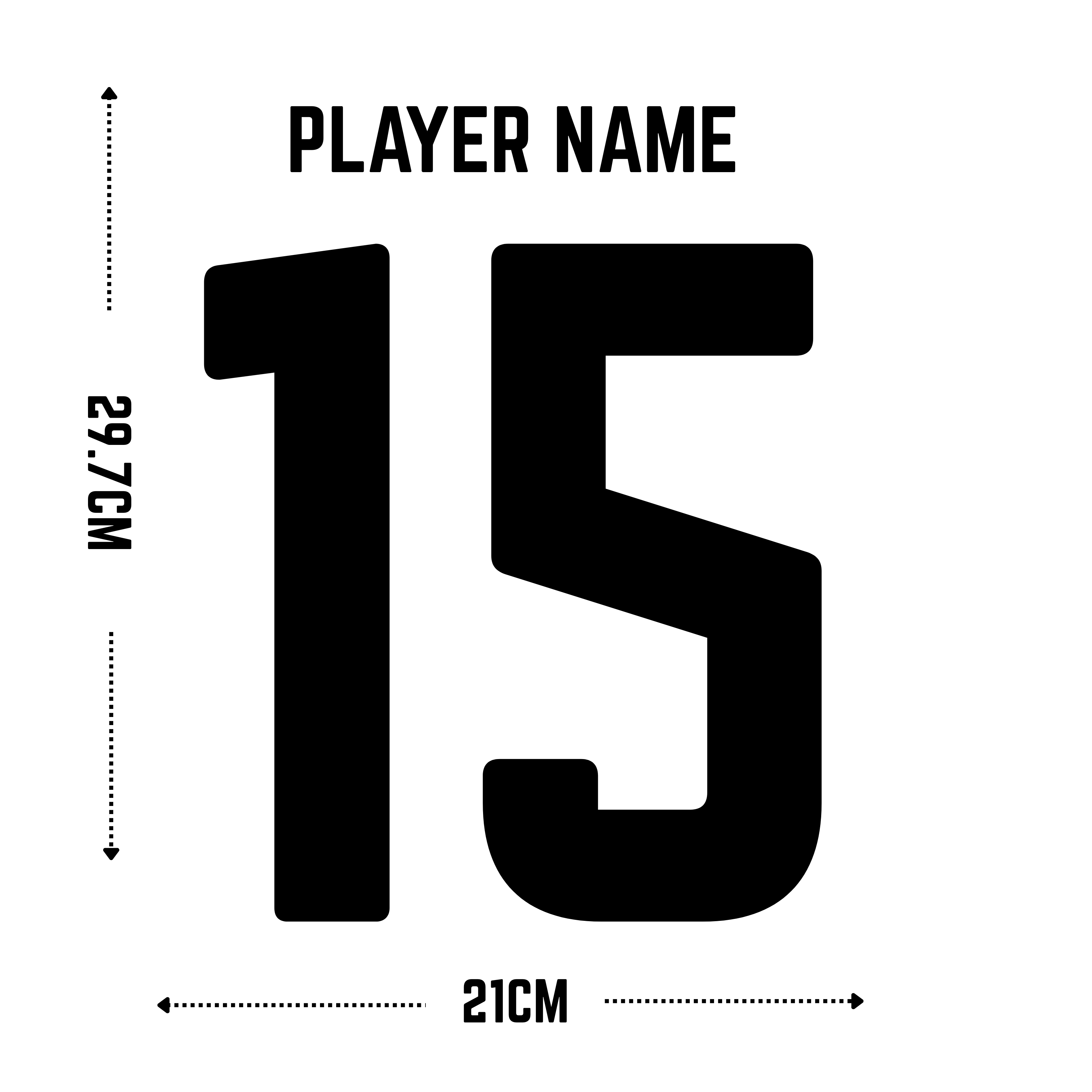 DIY Soccer jersey project (Ready-to-Press Heat Transfer Vinyl Custom Player Name & Number)