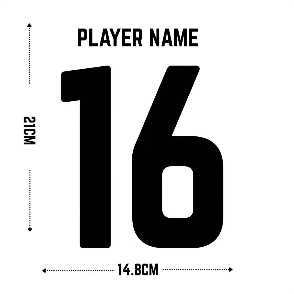 Junior DIY Soccer jersey project (Ready-to-Press Heat Transfer Vinyl Custom Player Name & Number)
