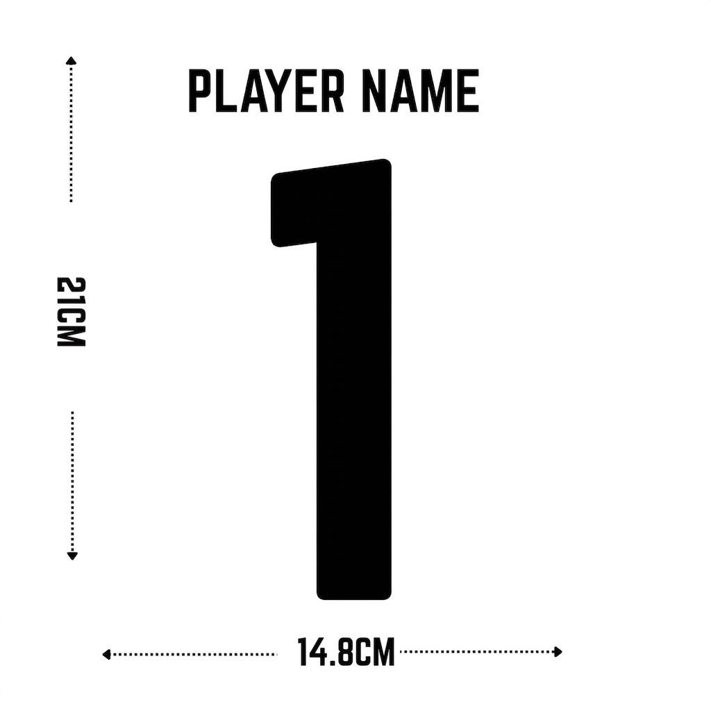 Junior DIY Soccer jersey project (Ready-to-Press Heat Transfer Vinyl Custom Player Name & Number)
