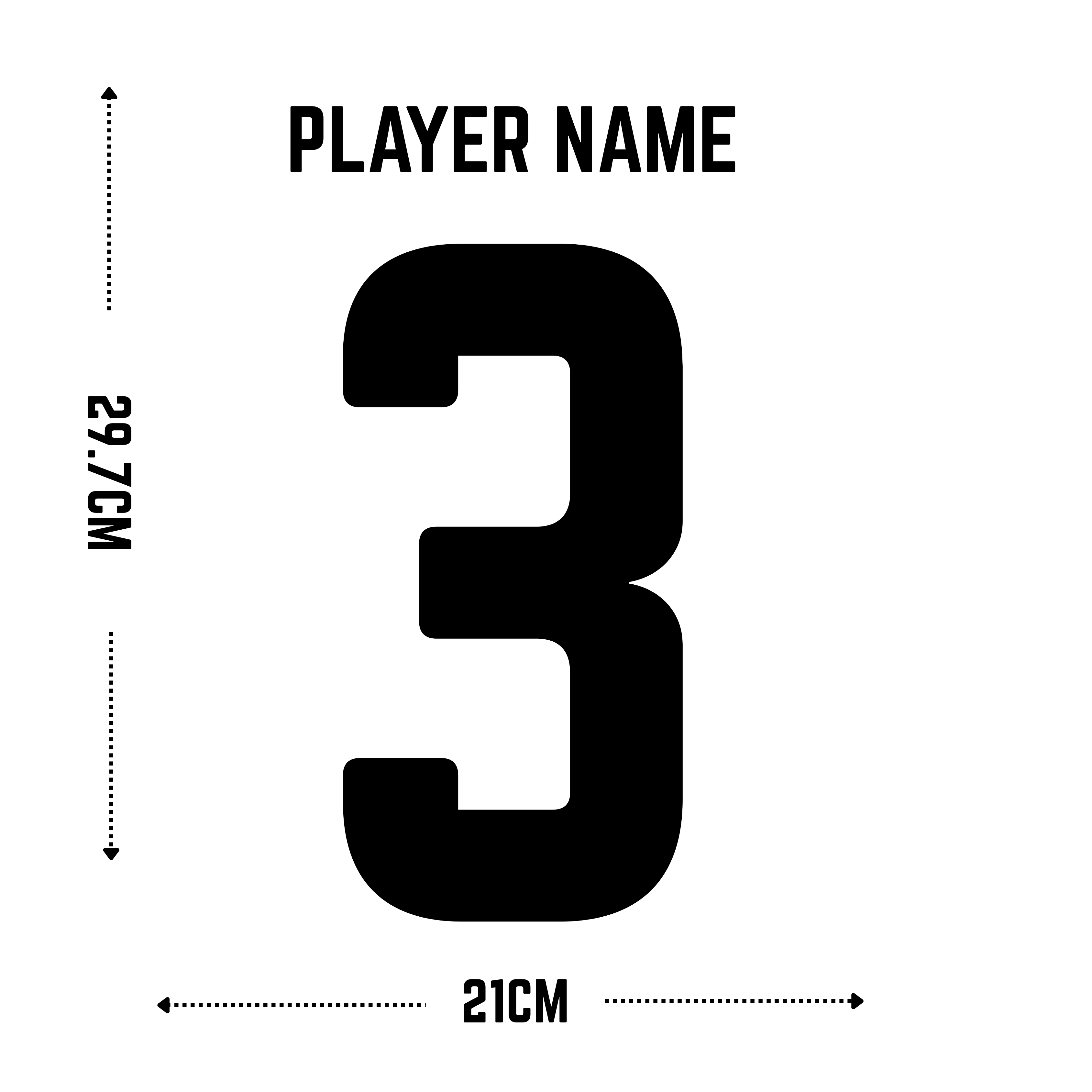DIY Soccer jersey project (Ready-to-Press Heat Transfer Vinyl Custom Player Name & Number)