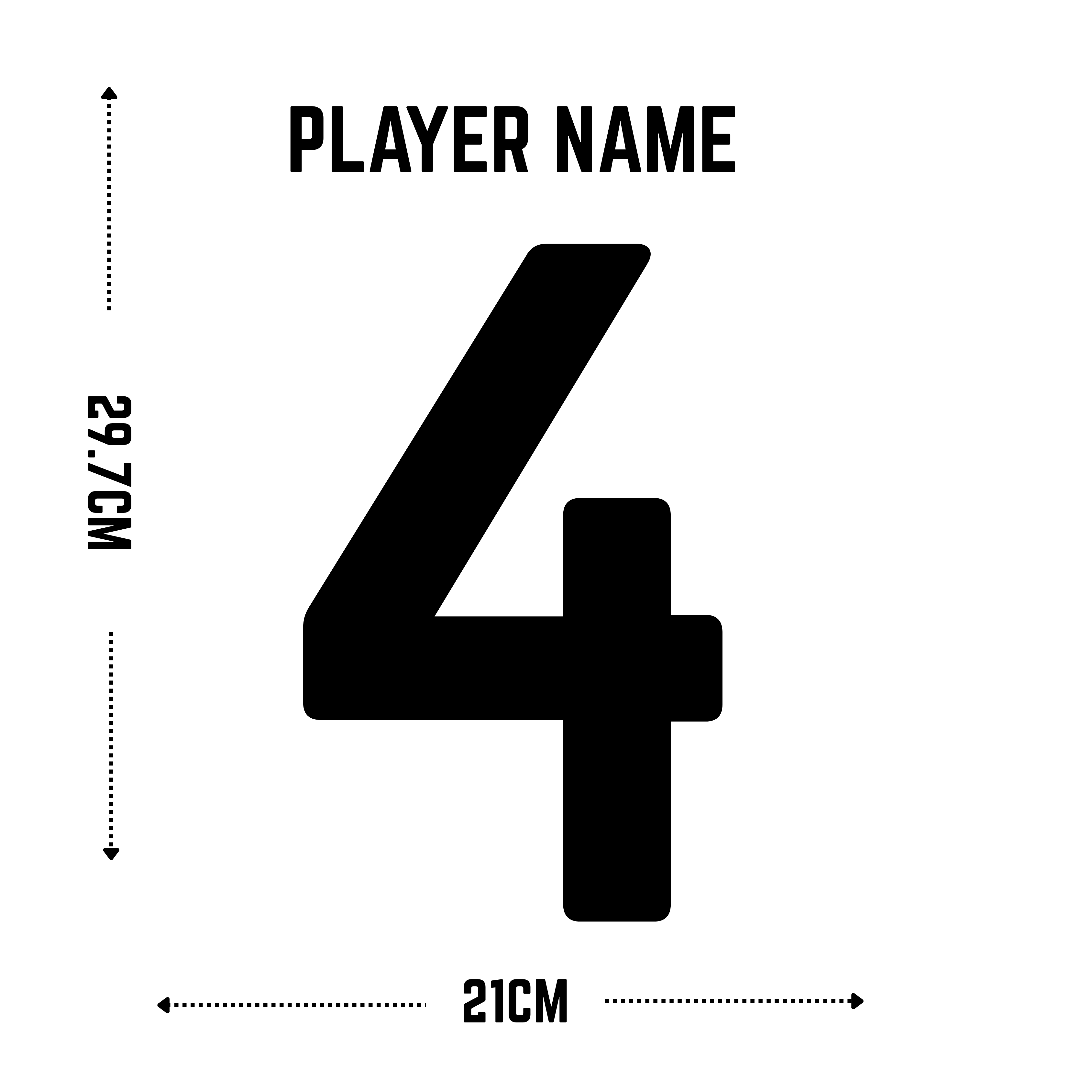 DIY Soccer jersey project (Ready-to-Press Heat Transfer Vinyl Custom Player Name & Number)