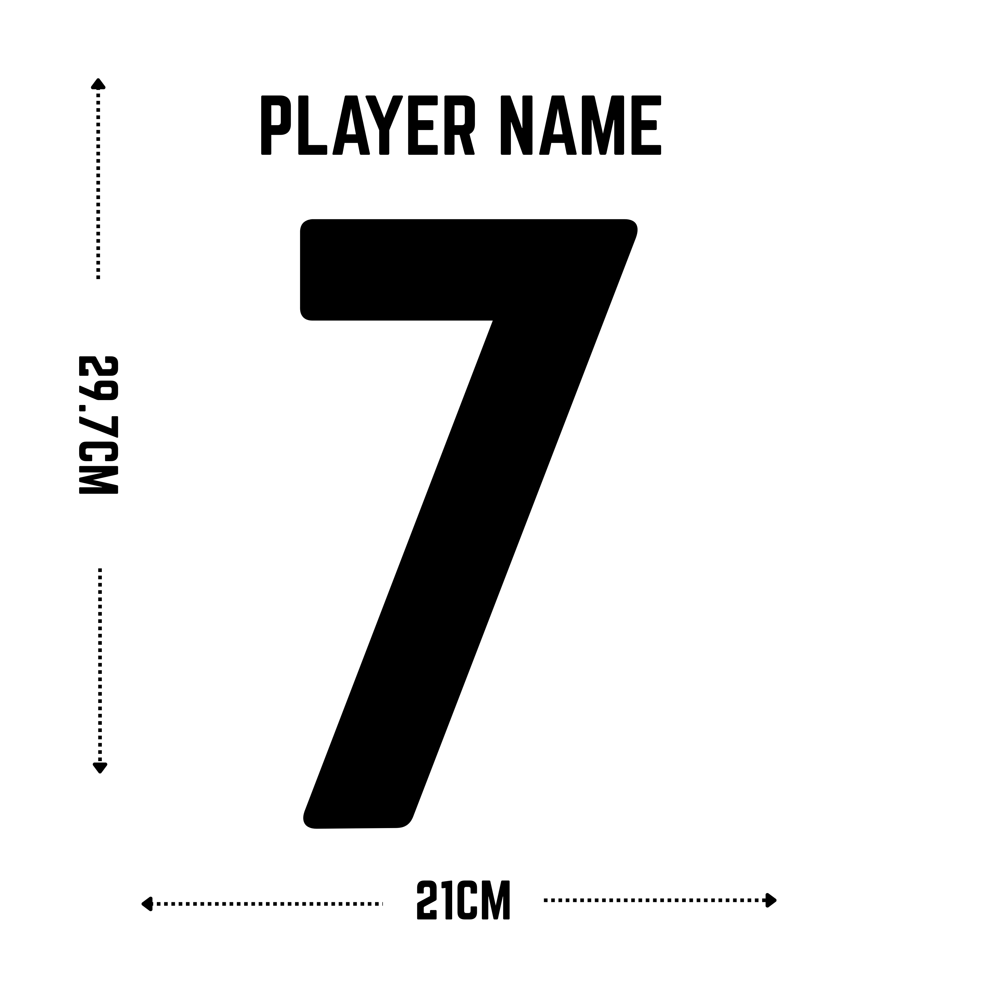 DIY Soccer jersey project (Ready-to-Press Heat Transfer Vinyl Custom Player Name & Number)