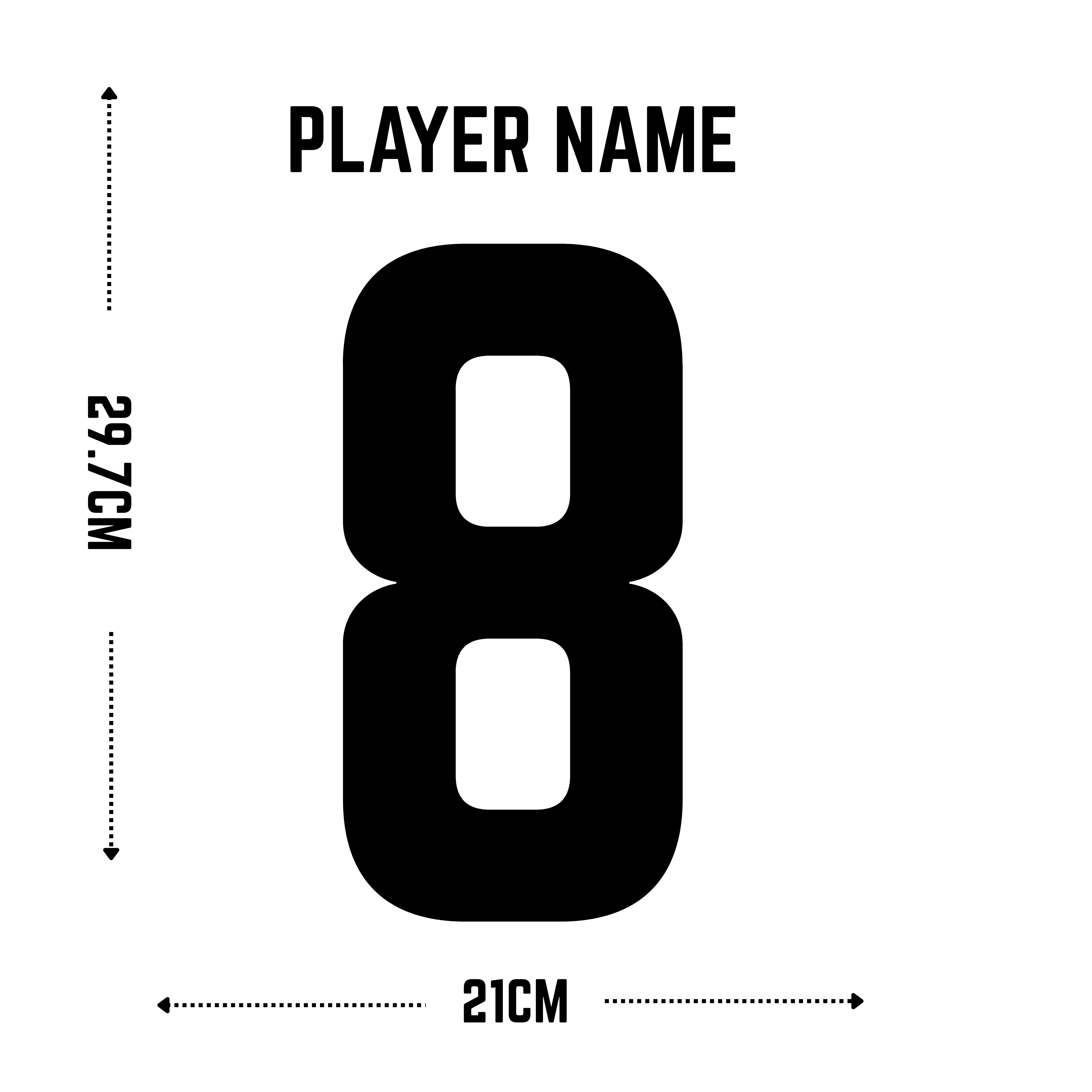 DIY Soccer jersey project (Ready-to-Press Heat Transfer Vinyl Custom Player Name & Number)