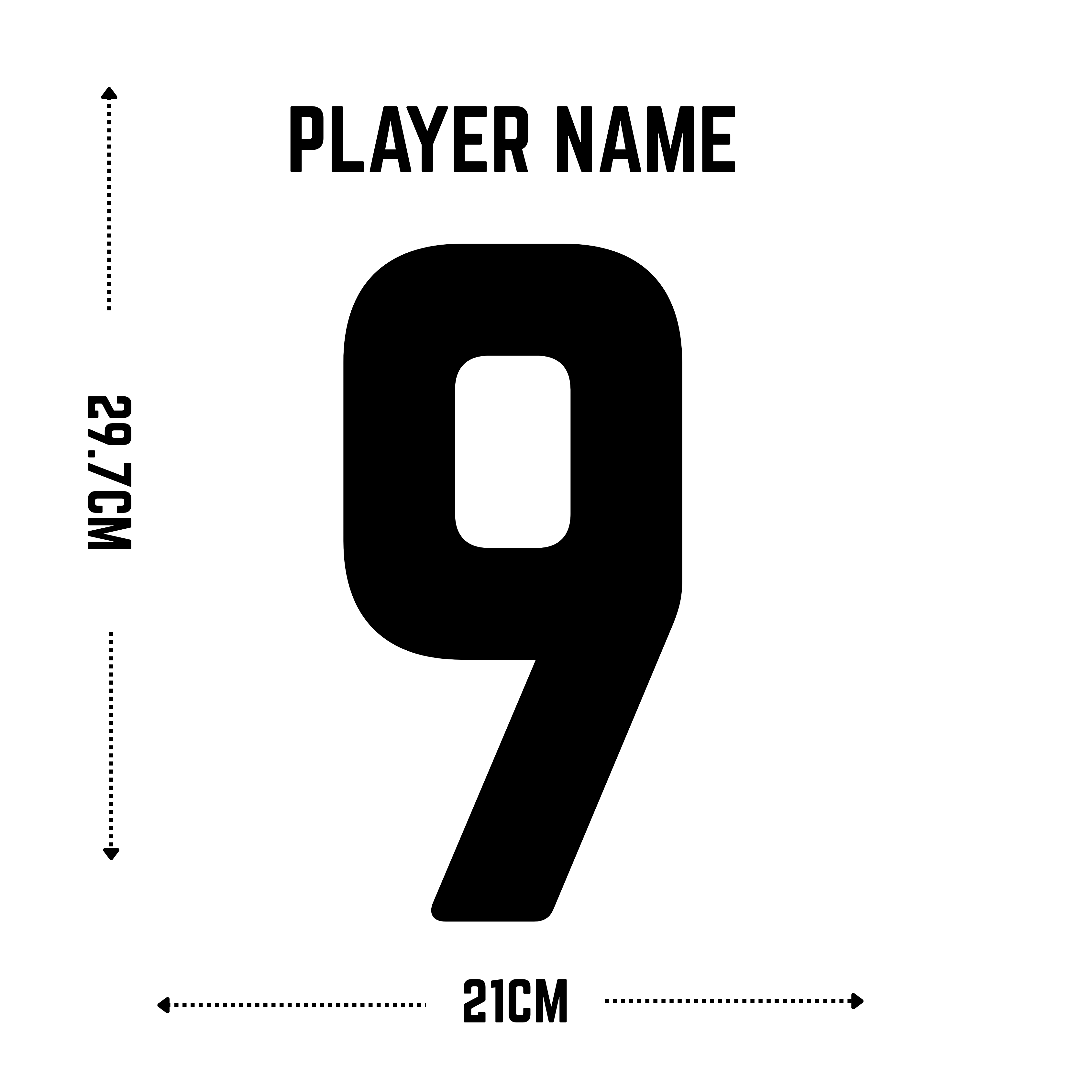 DIY Soccer jersey project (Ready-to-Press Heat Transfer Vinyl Custom Player Name & Number)