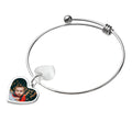 Jewellery Adjustable Heart Bracelet - Custom Printed