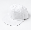 5 Panel White  Cap