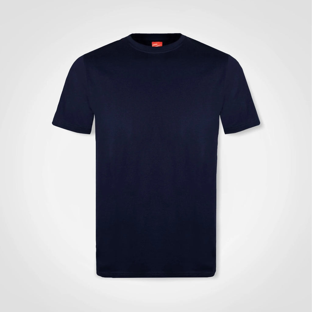 Combed Cotton Crew Neck T-shirt Black