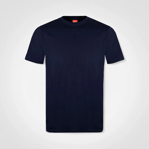 Combed Cotton Crew Neck T-shirt Black