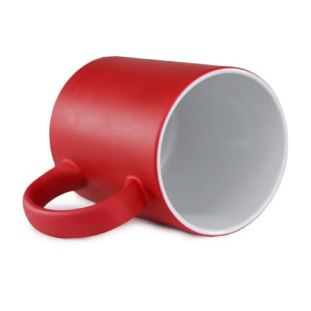 Red Colour Changing Magic Mug - Custom Printed