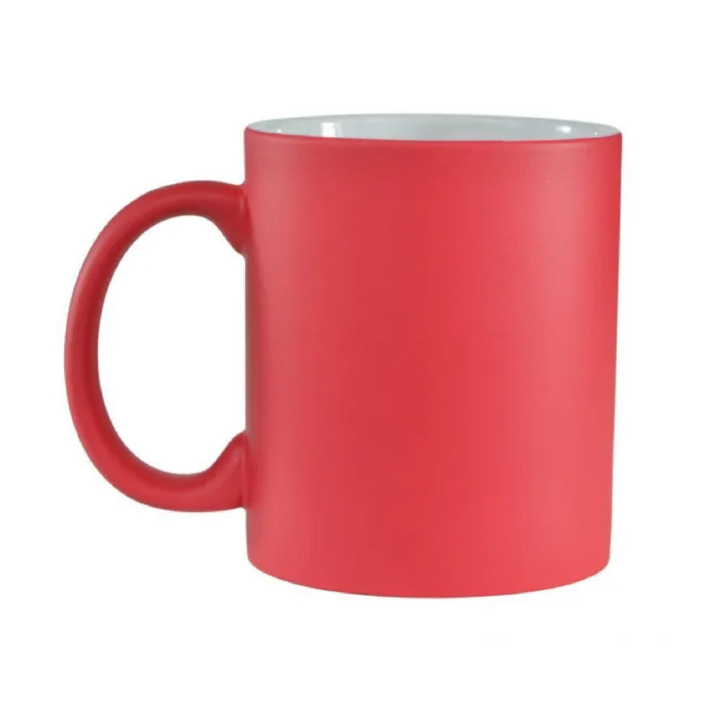 Red Colour Changing Magic Mug - Custom Printed