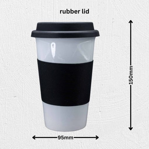 Ceramic Latte Mug Custom Printed
