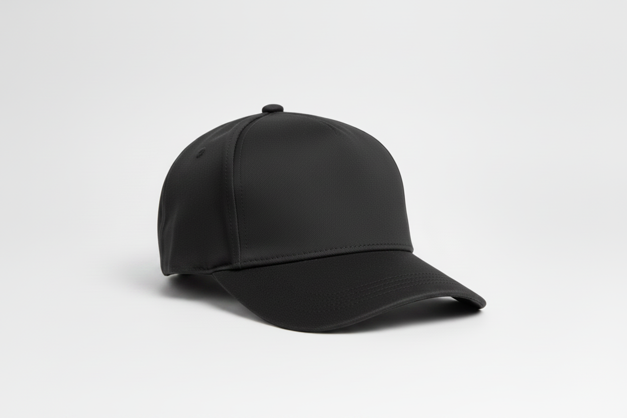 CRJ Classic 5-Panel Cap – Dark Grey, No Print