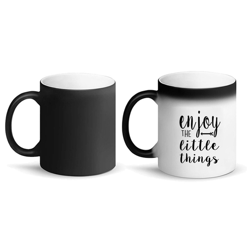Black Coloring Changing Magic Mug - Custom Printed