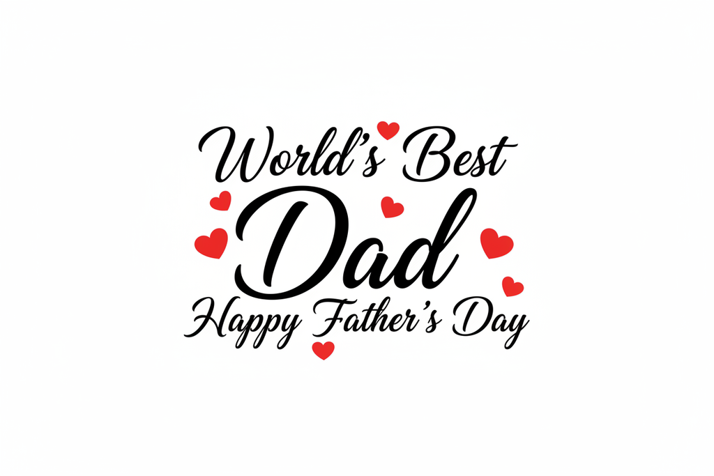 Flat print design for Father's Day magic mug