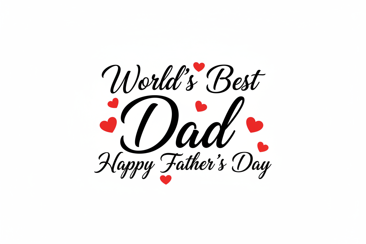 Flat print design for Father's Day magic mug