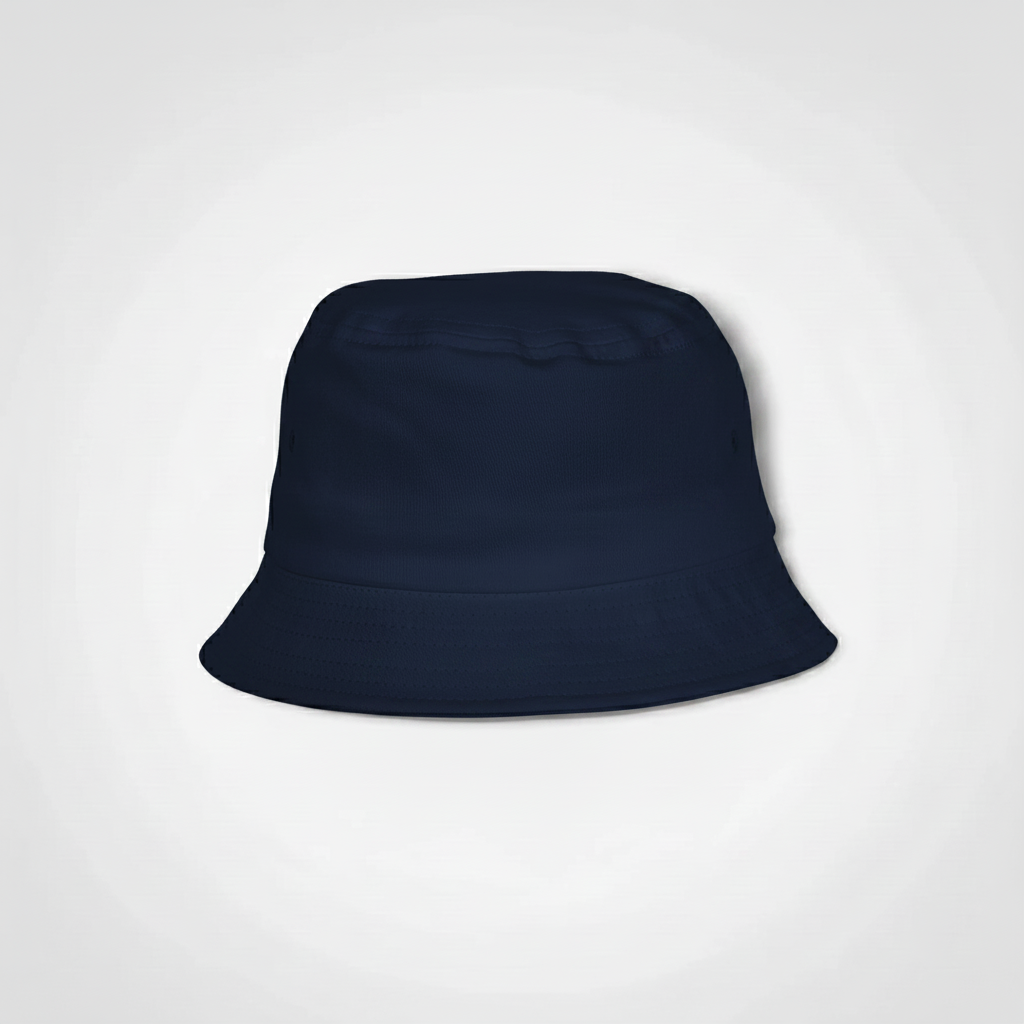 100% Cotton Floppy Hat - Navy Blue