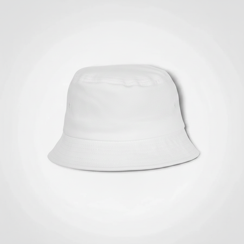 100% Cotton Floppy Hat - White