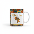 Ubuntu African Heritage Mug with Ankara-inspired pattern