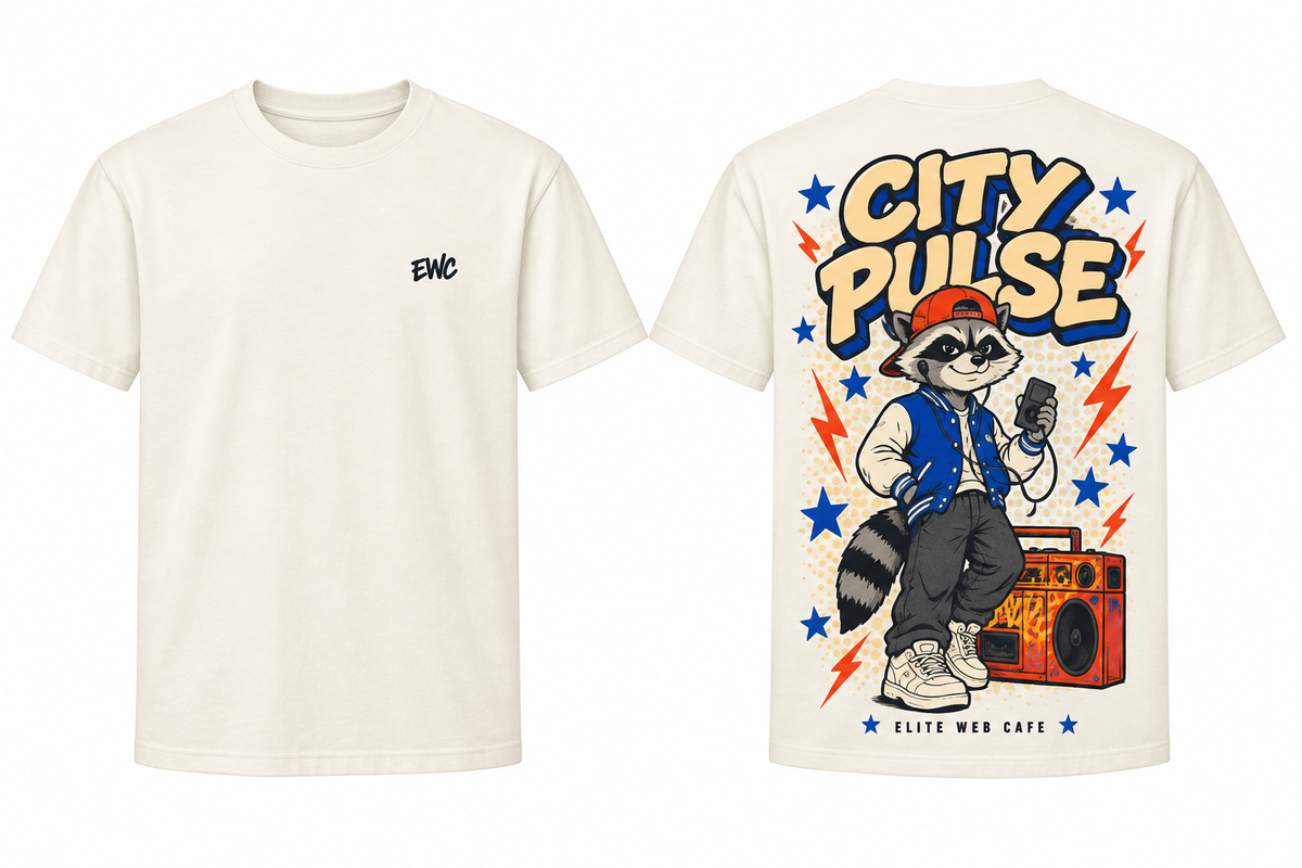 White City Pulse regular-fit T-shirt front and back