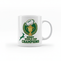 Rugby World Cup Springbok Mug in green and gold