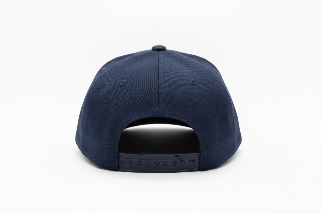 Navy Blue Snapback Original Flat Brim Cap