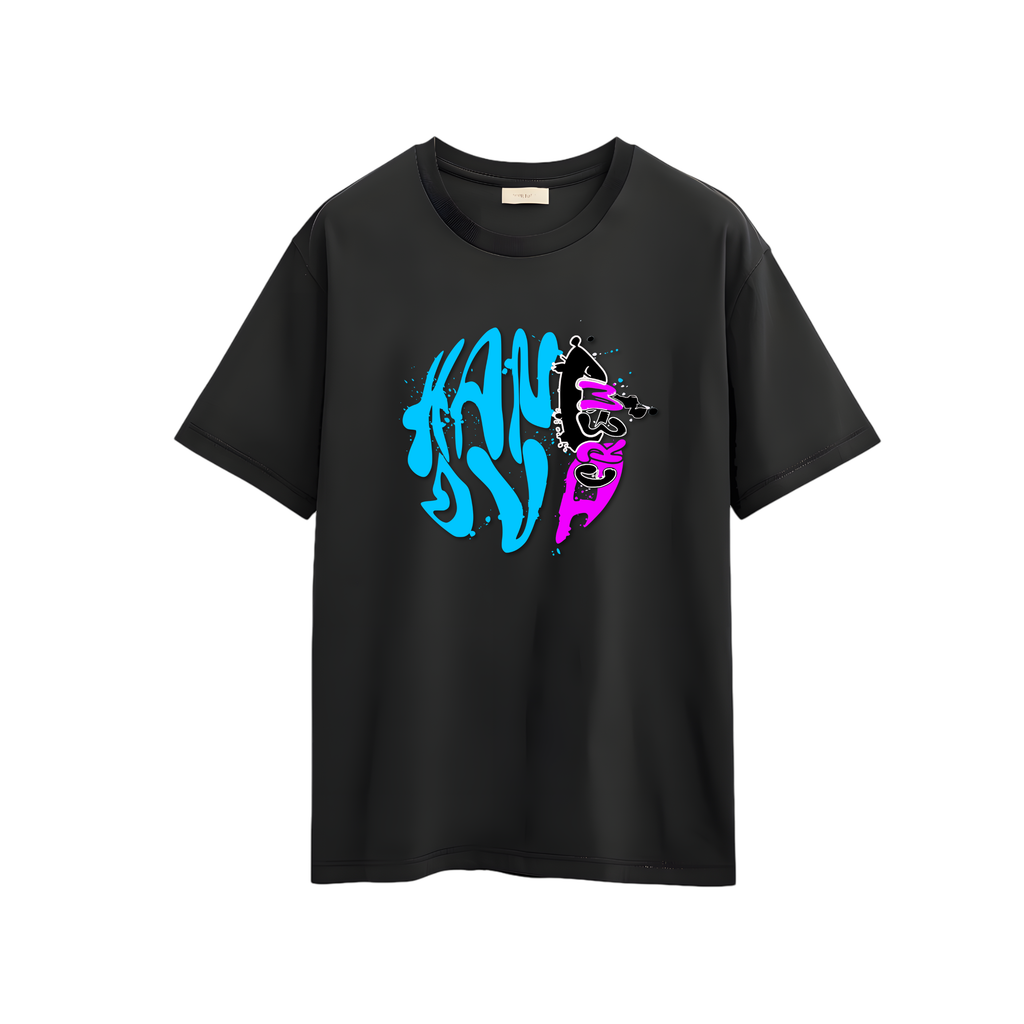 Hang Ova Crew Back, Front Branded T-shirt Black