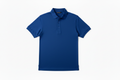 Royal Blue Golf Polo Shirt - Front View