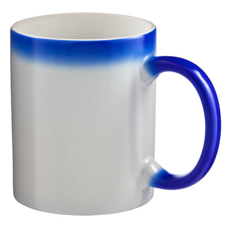 Blue Color Changing Magic Mug - Custom Printed