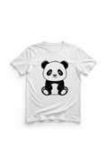 White Tee Exact Panda